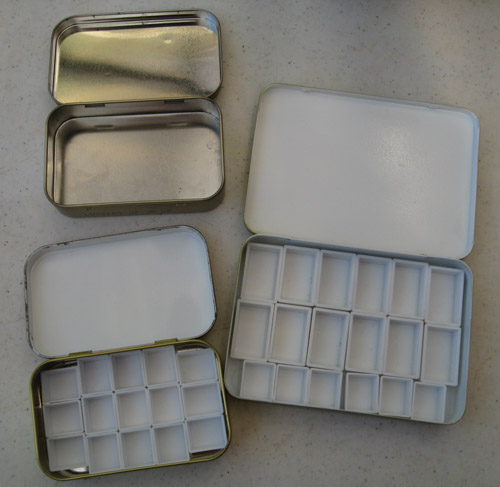 PFF: DIY Travel Watercolor Kit Altoids Upcycle ~ OmniaSubSole